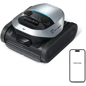 Comparateur de prix : DREAME Z1 robot nettoyeur piscine sans fil, détect. avancée de la pisc...