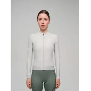 Maillot MAAP Training Thermal manches longues gris clair femme - M pas cher