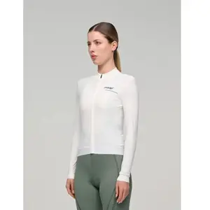 Maillot MAAP Training Thermal manches longues blanc brillant femme - M pas cher