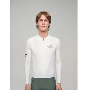Maap - Training Thermal LS Jersey - Maillot vélo homme White - XL pas cher