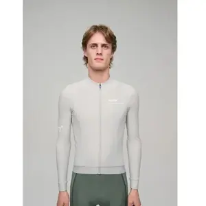 Maillot MAAP Training Thermal manches longues gris clair - S pas cher