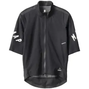 Veste fine imperméable MAAP Elements Pro Race manches courtes noir - M pas cher