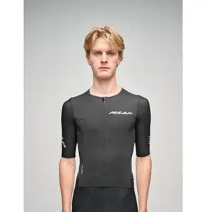 Maillot MAAP Emerge manches courtes noir - XL pas cher