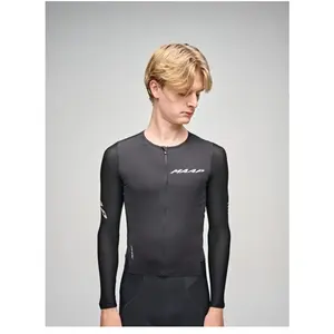 Maillot MAAP Emerge manches longues noir - S pas cher