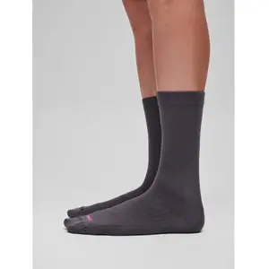 Maap - X09 Team Sock Long - Chaussettes vélo Charcoal Plum - S / M pas cher