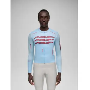 Maillot MAAP Pulse Pro Air 3.0 manches longues bleu ciel - S