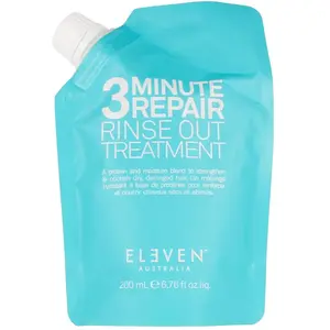 Comparateur de prix : ELEVEN AUSTRALIA 3 Minute Repair Rinse Out Treatment | Idéal pour les cheveux secs & abîmés - 200ml