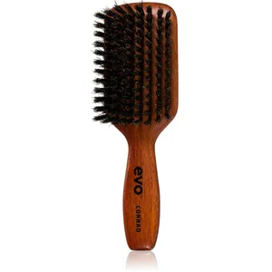 EVO Conrad Natural Bristle Dressing Brush brosse plate avec poils de sanglier 1 pcsVendu parnotino