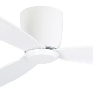Beacon - Ventilateur de plafond dc Airfusion Radar Blanc 132 cm pas cher