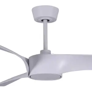 Ventilateur De Plafond Design Line Ø 132cm Blanc - 213357 pas cher