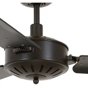 Beacon Lighting Beacon Ventilateur de plafond Airfusion Carolina, noir, silencieux pas cher