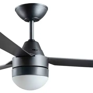 Comparateur de prix : Bayside Beacon Lighting Beacon Ventilateur de plafond avec lumière Megara titan 122 cm silencieux
