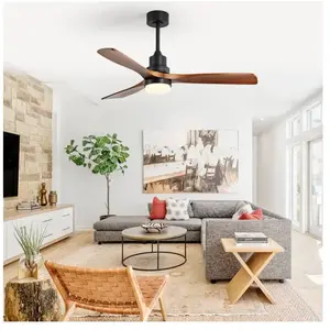 Hauss Spole - Ventilateur de plafond de 52 pouces avec télécommande à ... pas cher
