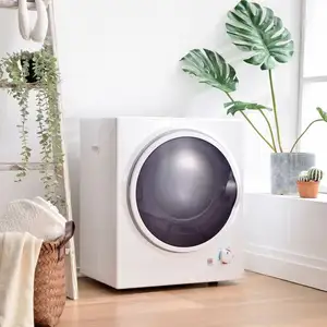 Sèche-linge à évacuation, tambour en acier inoxydable, 2,5 kg, montage...