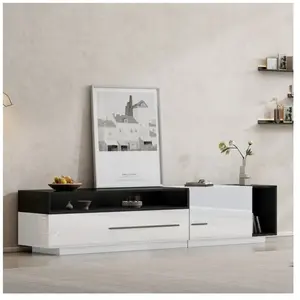 COOYES Lit capitonné 180 x 200 cm lit double avec LED, 4 tiroirs,chargement fonction de chargement USB Type C,velours,blanc,sans matelas pas cher