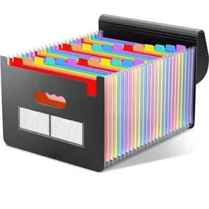 Trieur A4 Range Document Bureau Rangement Papier Classeur Trieur 24 Co... pas cher