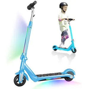 Trottinette électrique Enfants - EROLLERRUN - F6 - 80 W - Bleu - 6 km/...Vendu parcdiscount