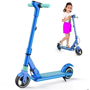 Trottinette électrique pliable pour enfant 7-14 ans - EROLLERRUN - Ble...Vendu parcdiscount