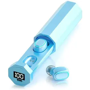 Ecouteurs Compatibles Bluetooth TWS B9 Sports Etanches(Bleu)-Chronus pas cher