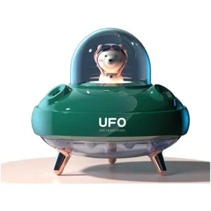 Comparateur de prix : Humidificateur d'air UFO Mini Veilleuse FONGWAN Rechargeable pour Bébé...