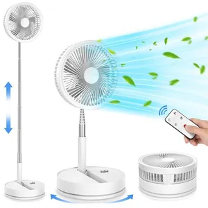 HANDEIU Ventilateur sur Pied Portable Silencieux 9 Noir Ventilateurs ... pas cher