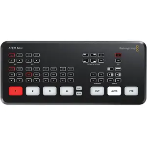 BlackmagicDesign Conception du mélangeur de production en direct ATEM Mini SWATEMMINI []Blackmagic noir pas cher
