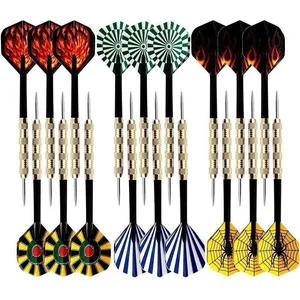 Set de Fléchettes Pointes Acier Fléchettes Professionnelles, 18 Pcs 18...Vendu parcdiscount