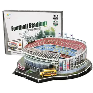 Puzzle 3D Stade Camp Nou VORMOR pour Adultes Enfants pas cher