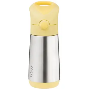 B.Box Thermos bouteille isotherme avec paille Lemon Twist 350 ml pas cher