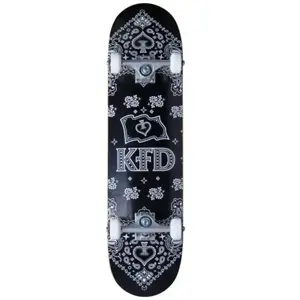 Skateboard Complet KFD Bandana (8" - Noir) pas cher
