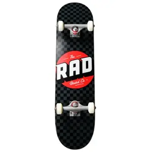 Skateboard Complet RAD Checkers Progressive (7.5" - Noir/Gris)Vendu parskatepro