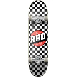 Comparateur de prix : Rad Skate Complet Checker Noir 7,75"