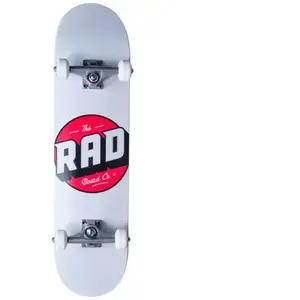 Skateboard Complet RAD Logo Progressive (8" - Blanc)Vendu parskatepro