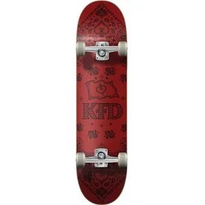 Skate Shortboard - KFD - Bandana Crimson - 7.75 pouces - Mixte - Enfan...Vendu parskatepro