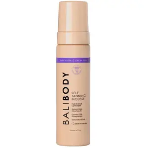 BALI BODY Deep Violet Tanning Mousse - Mousse bronzante violet foncé