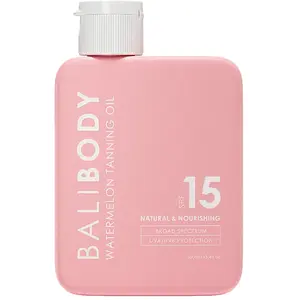 BALI BODY Huile de bronzage à l'huile de pastèque SPF 15 pas cher