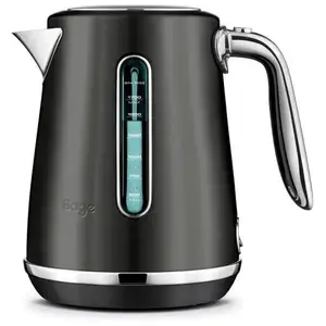 Comparateur de prix : Sage the Soft Top Luxe bouilloire 1,7 L 2400 W Noir, Acier inoxydable