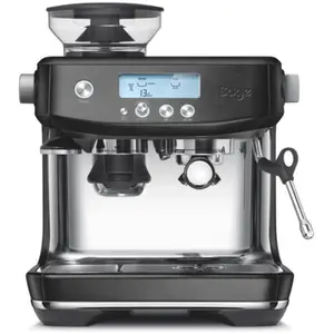 Comparateur de prix : Machine expresso Sage the Barista Pro  SES878BST - avec broyeur, noire