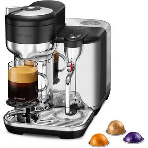 Nespresso Machine à café Vertuo Creatista, machine à capsules 2 litre, Sage Black Truffle pas cher