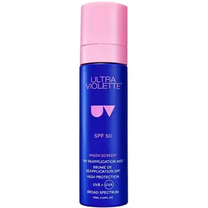 ULTRA VIOLETTE Preen Screen SPF50 - Brume Solaire pour le Visage pas cher