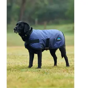 Manteau pour chien impérméable Weatherbeeta Comfitec Classic Bleu 35 c... pas cher