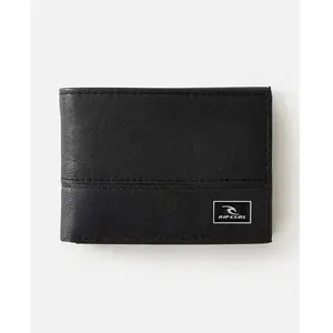 Comparateur de prix : Rip Curl Corpawatu Icon Pu Slim Portefeuille noir Uni