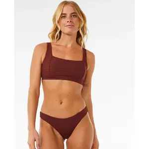 Rip Curl - Women's Premium Surf Cheeky Pant - Bas de maillot taille XL, rouge