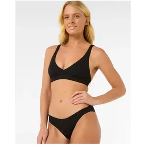 Rip Curl - Women's Custom Rib Full - Bas de maillot taille M, orange pas cher