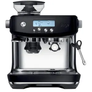 Comparateur de prix : Machine expresso Sage the Barista Pro  SES878BTR - avec broyeur, truffe noire