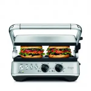 Comparateur de prix : Grille-viande Sage the BBQ &amp; Press SGR700BSS4EEU1 - 2400 W, argent