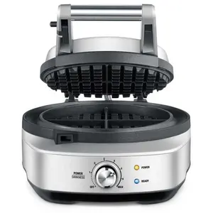 Comparateur de prix : Gaufrier et croque-monsieur Sage No Mess Waffle 900 W Argent et Noir