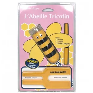 GENERIQUE L'abeille tricotin pour les enfants - Distrifil(...) - Jaune