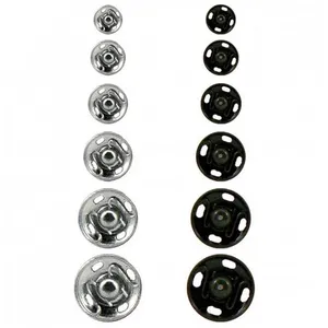 Non communiqué Boutons pression n°9 noirs X 12 - Distrifil(...) -
