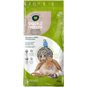 Comparateur de prix : Litière Back-2-Nature Small pour petits animaux - 30 L